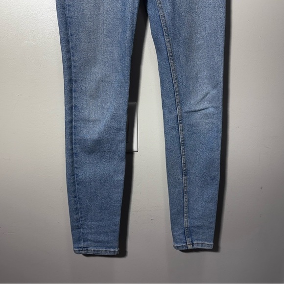 Zara High Rise Skinny Denim Blue Jeans Size 2 - Picture 4 of 8